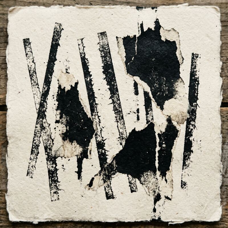 Distressed ink strips