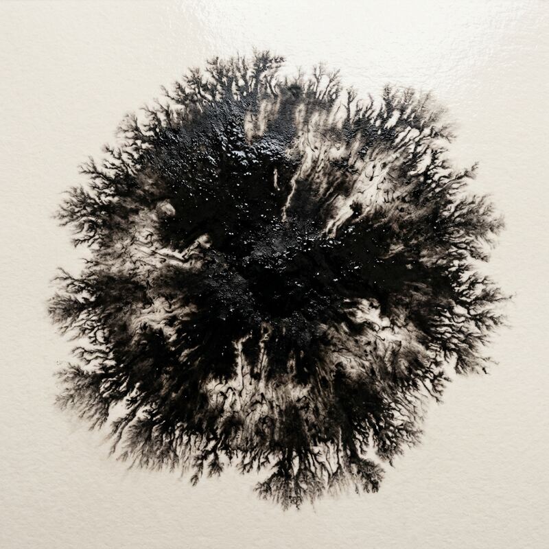Wet ink bloom